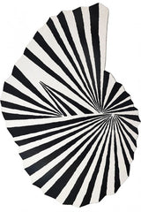 Rug Black/White Area Rug by Furniture of America at Eve Furniture