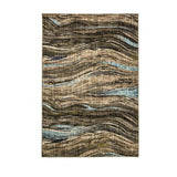 Kelowna Dark Brown Area Rug