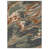 Wilhelm Doppler Teal Area Rug