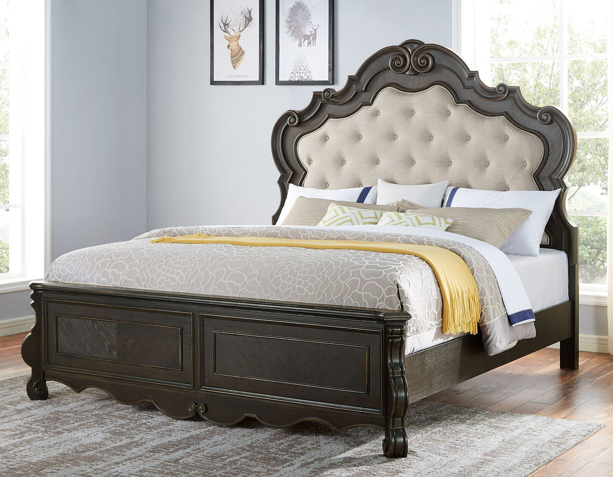 Rhapsody King Panel Bed