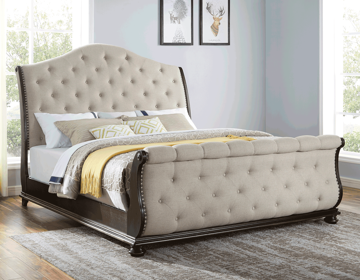 Rhapsody King Sleigh Bed