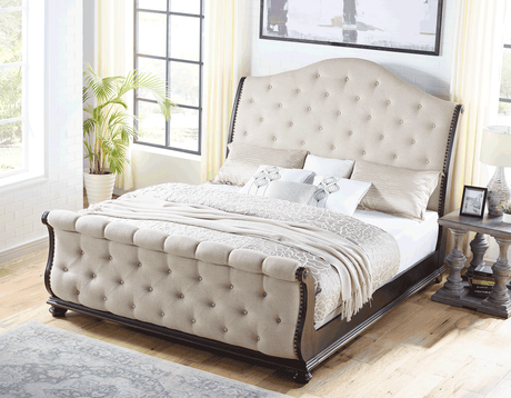 Rhapsody King Sleigh Bed