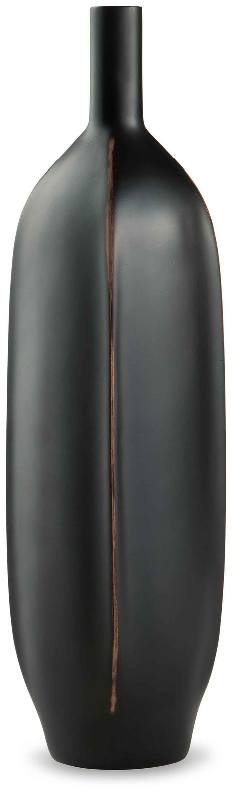 Rhaveney Black Vase by Ashley at Eve Furniture