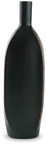Rhaveney Black Vase by Ashley at Eve Furniture