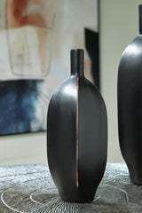 Rhaveney Black Vase by ASHLEY FURNITURE at Eve Furniture