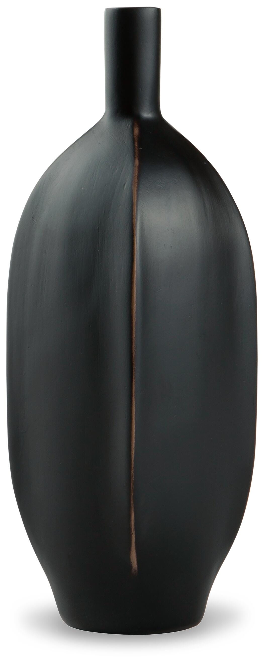 Rhaveney Black Vase by ASHLEY FURNITURE at Eve Furniture