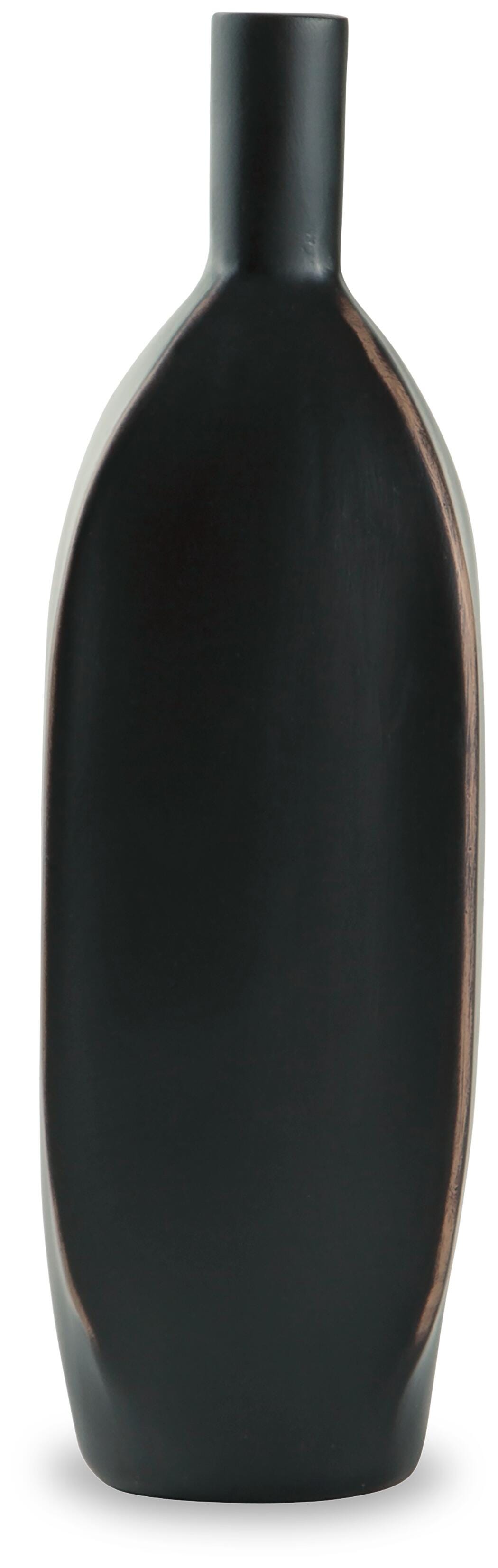 Rhaveney Black Vase by ASHLEY FURNITURE at Eve Furniture