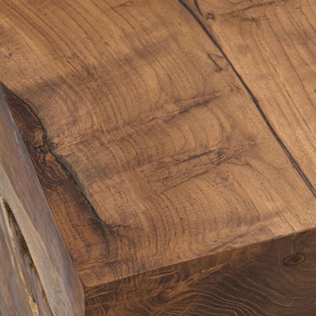 Rhea Natural Accent Table by Classic Home at Eve Furniture