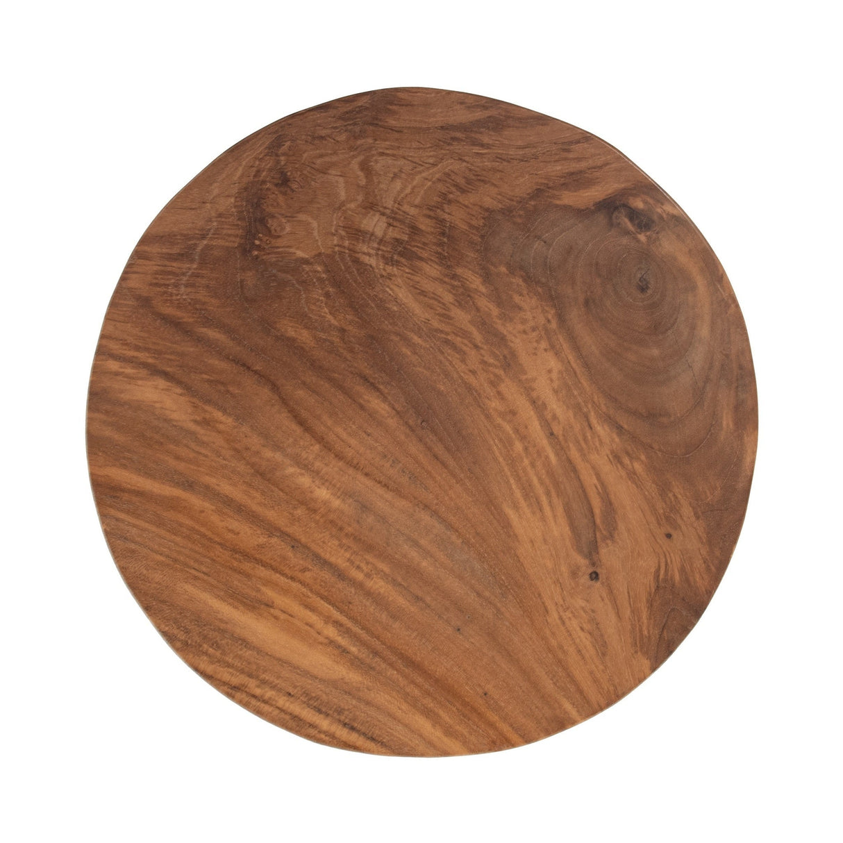 Rhea Natural Round Accent Table by Classic Home at Eve Furniture