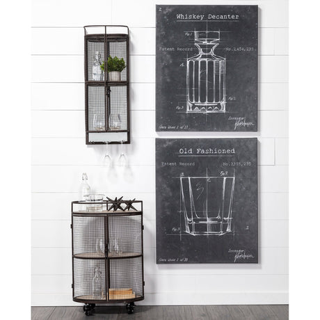 Rhea (Set of 3) Brown Cast Iron Small, Medium & Large Jacks by Mercana at Eve Furniture