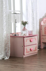 Rheanna Pink Night Stand by Furniture of America at Eve Furniture