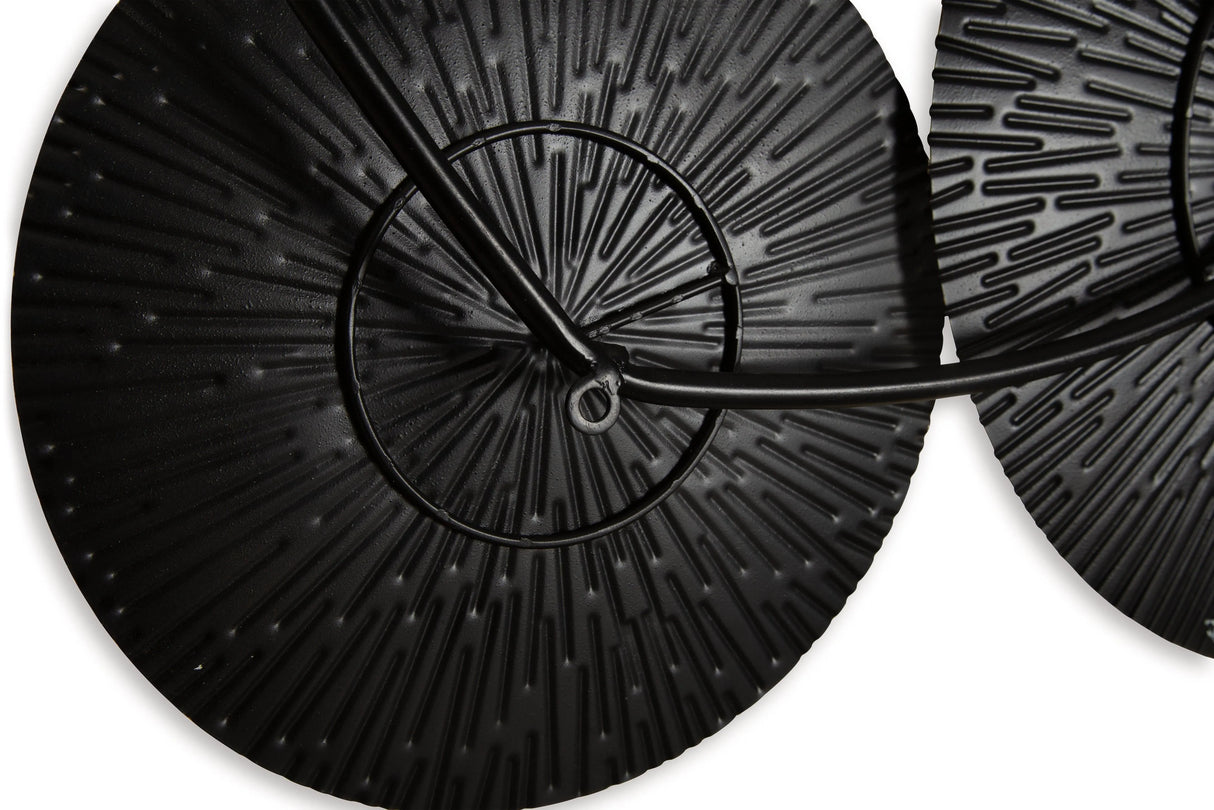 Rhetlen Black/Gold Finish Wall Decor by Ashley at Eve Furniture