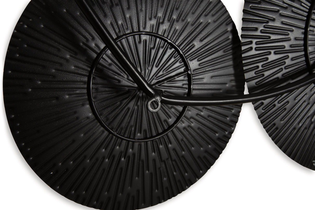 Rhetlen Black/Gold Finish Wall Decor by Ashley at Eve Furniture