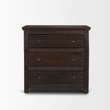 Rhett Reclaimed Wood 3 Drawer Cabinet by Mercana at Eve Furniture