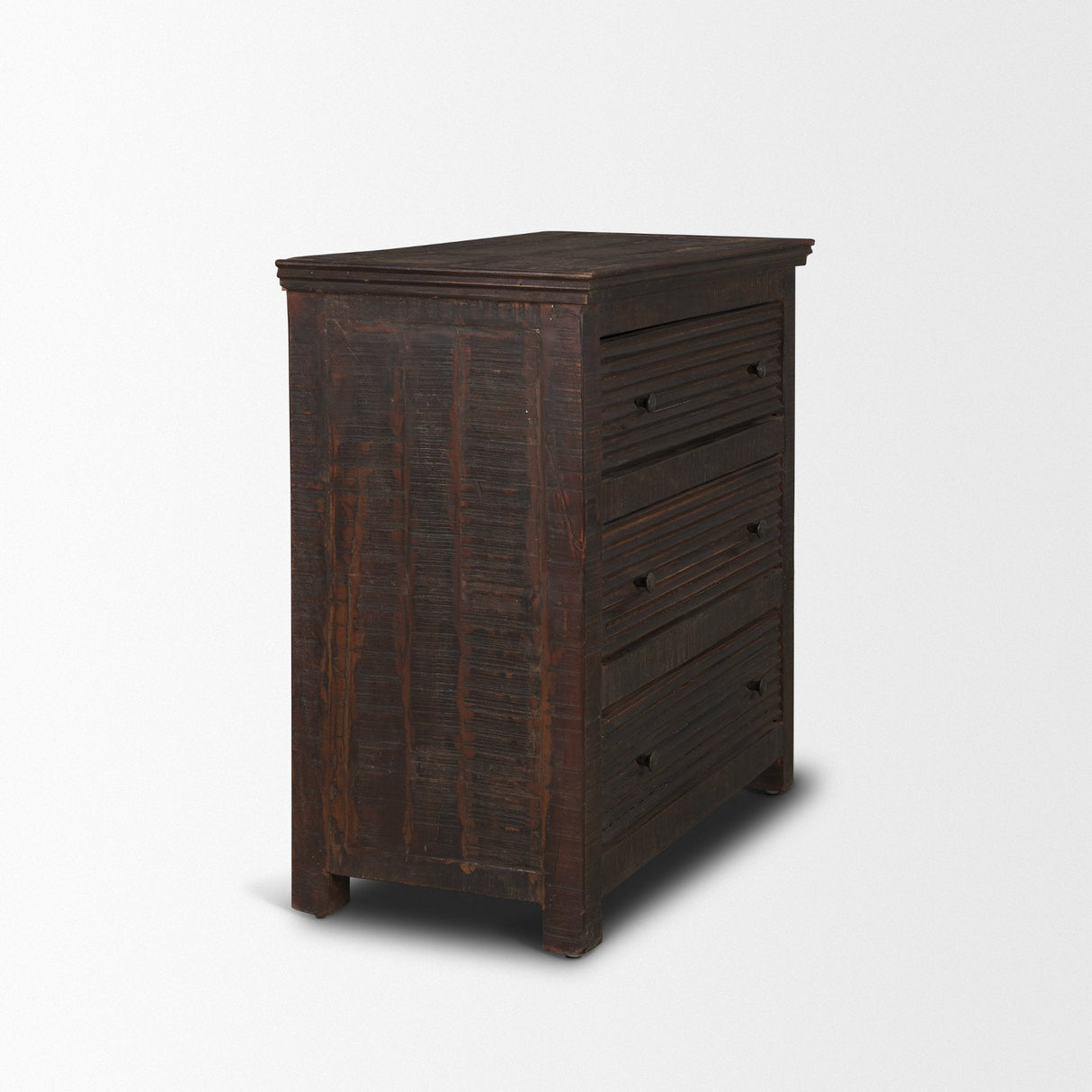Rhett Reclaimed Wood 3 Drawer Cabinet by Mercana at Eve Furniture