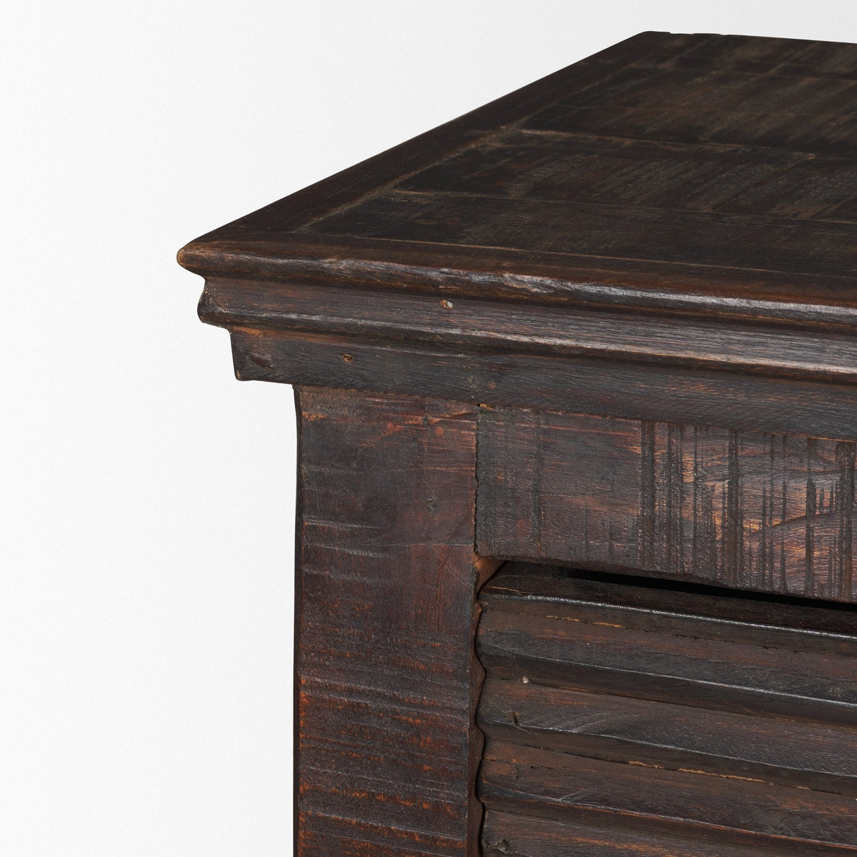 Rhett Reclaimed Wood 3 Drawer Cabinet by Mercana at Eve Furniture