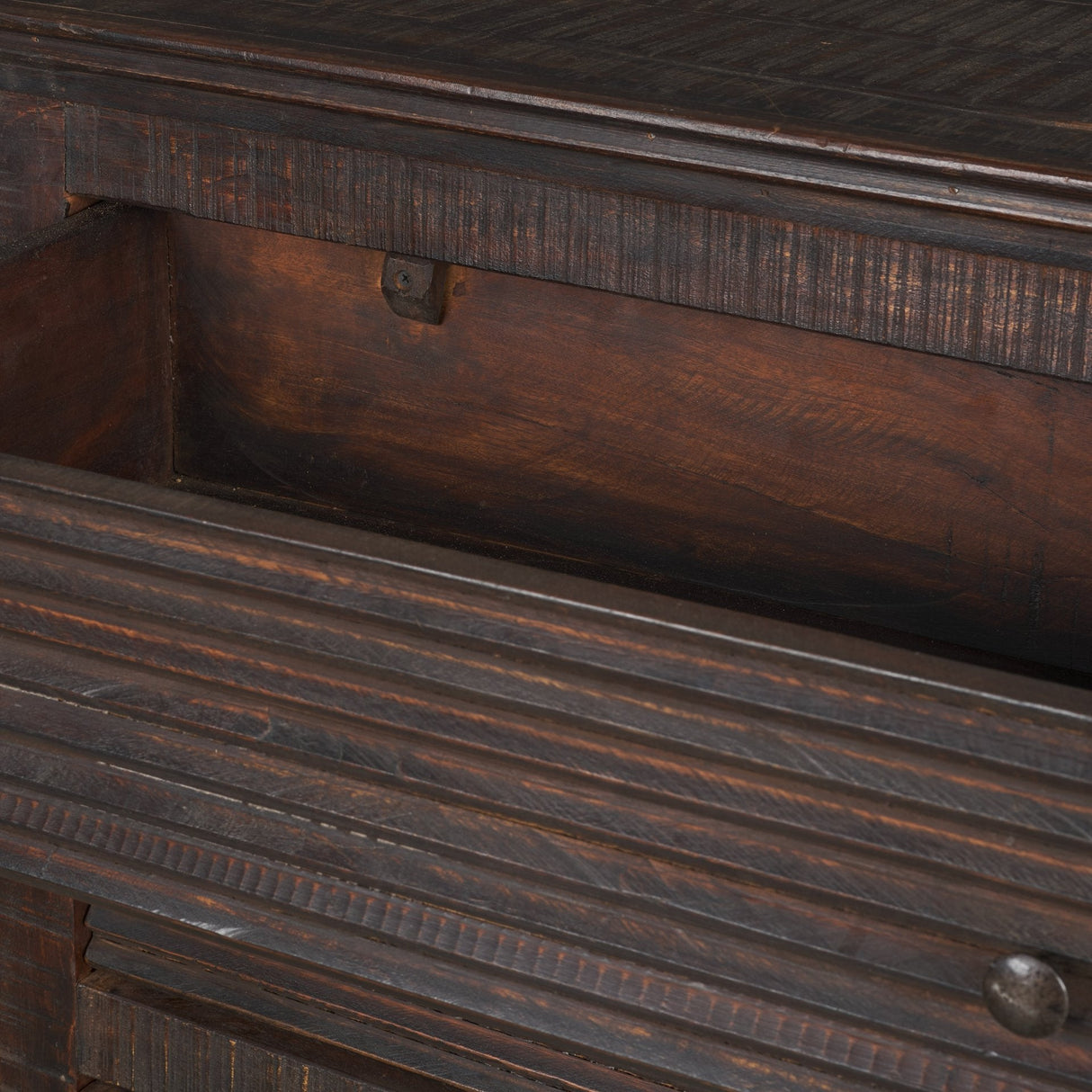 Rhett Reclaimed Wood 3 Drawer Cabinet by Mercana at Eve Furniture
