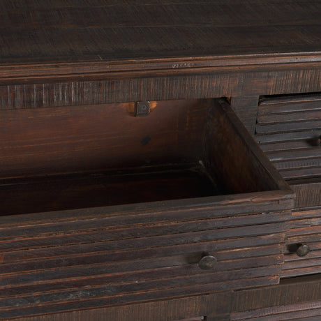 Rhett Reclaimed Wood 6 Drawer Cabinet by Mercana at Eve Furniture