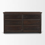 Rhett Reclaimed Wood 6 Drawer Cabinet by Mercana at Eve Furniture