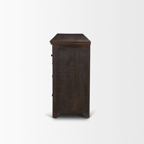 Rhett Reclaimed Wood 6 Drawer Cabinet by Mercana at Eve Furniture