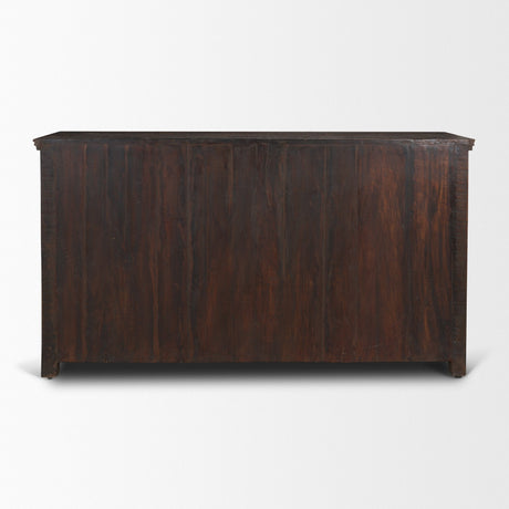 Rhett Reclaimed Wood 6 Drawer Cabinet by Mercana at Eve Furniture