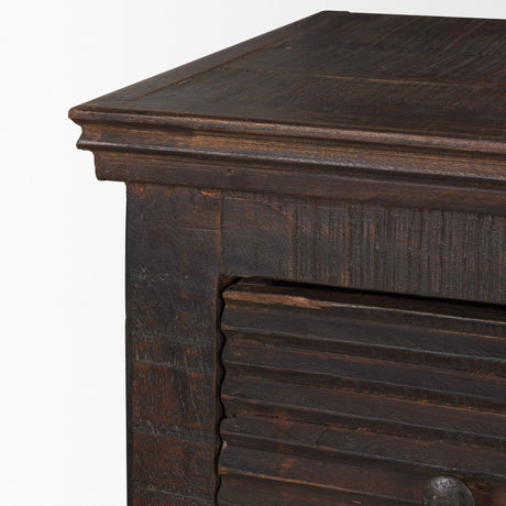 Rhett Reclaimed Wood 6 Drawer Cabinet by Mercana at Eve Furniture