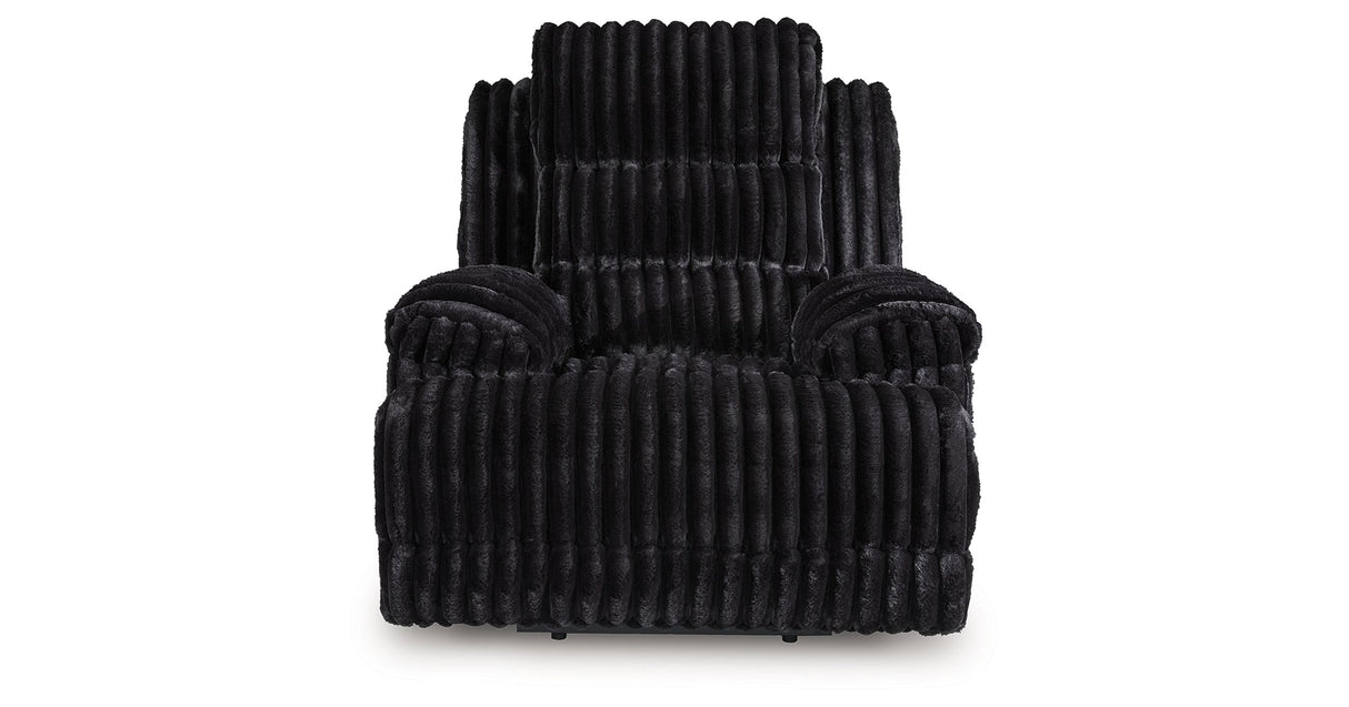 Rhine Falls Onyx Power Reclining Living Room Set by Ashley at Eve Furniture