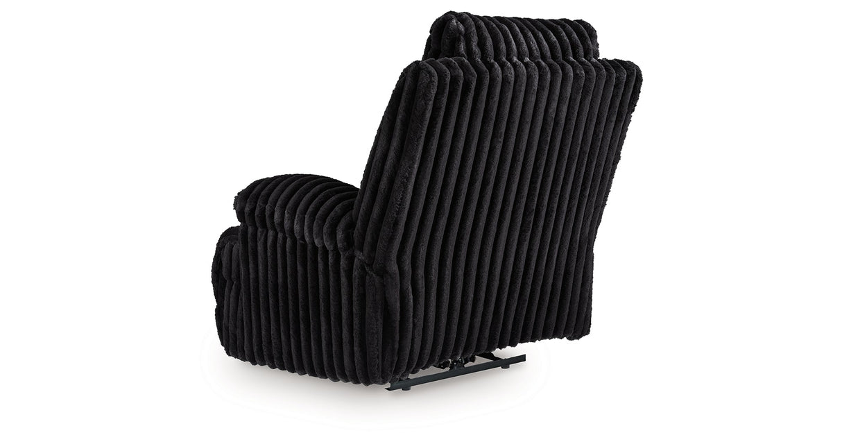Rhine Falls Onyx Power Reclining Living Room Set by Ashley at Eve Furniture