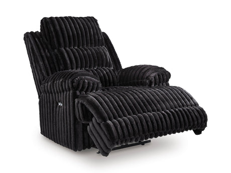 Rhine Falls Onyx Power Reclining Living Room Set by Ashley at Eve Furniture