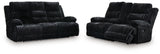 Rhine Falls Onyx Power Reclining Living Room Set by Ashley at Eve Furniture