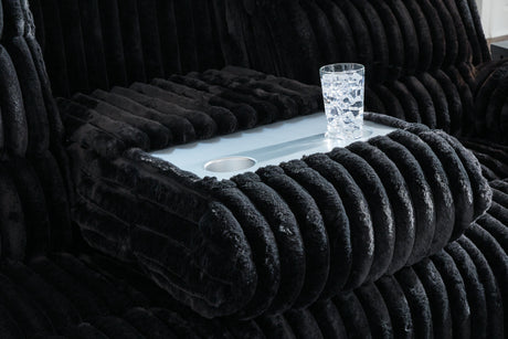 Rhine Falls Onyx Power Reclining Living Room Set by Ashley at Eve Furniture