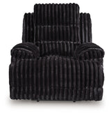 Rhine Falls Onyx Power Zero Wall Recliner by Ashley at Eve Furniture