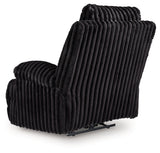 Rhine Falls Onyx Power Zero Wall Recliner by Ashley at Eve Furniture