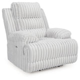 Rhines Falls Alloy Power Zero Wall Recliner by Ashley at Eve Furniture