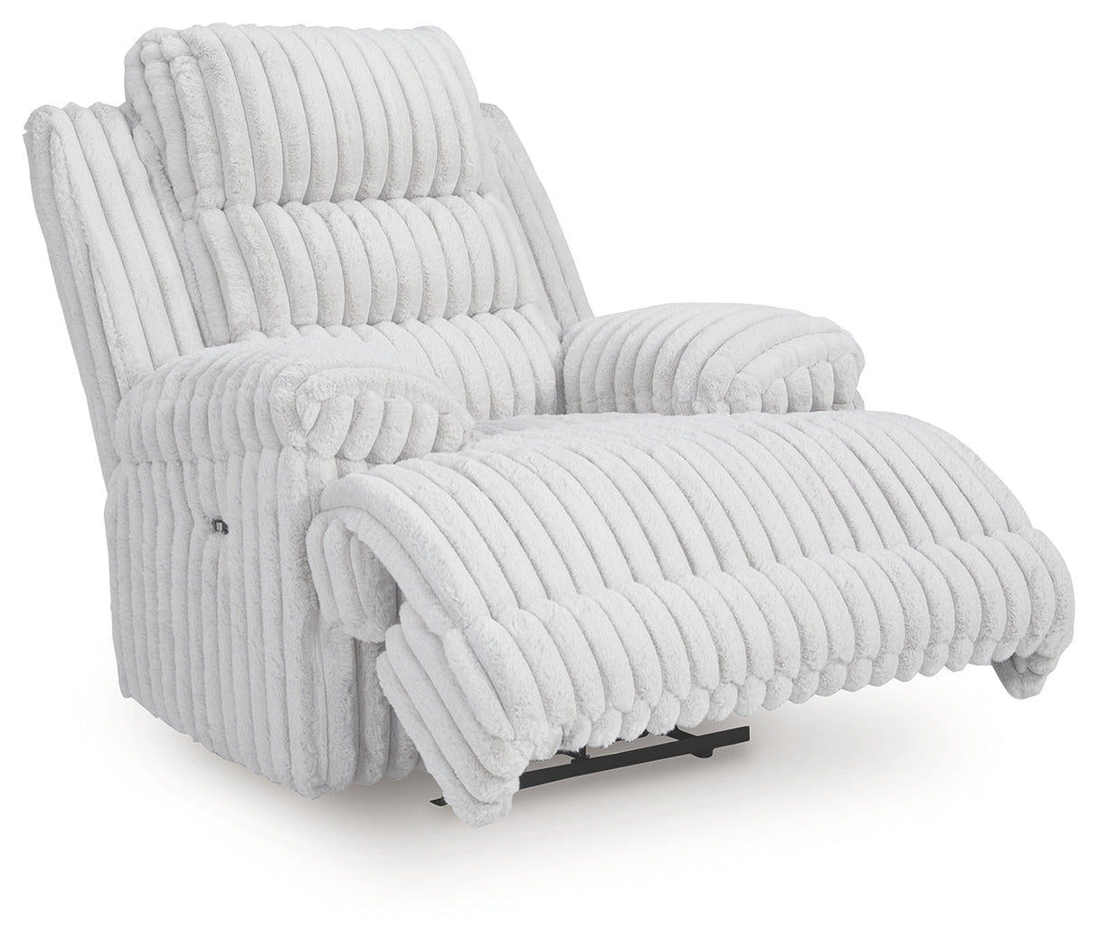 Rhines Falls Alloy Power Zero Wall Recliner by Ashley at Eve Furniture
