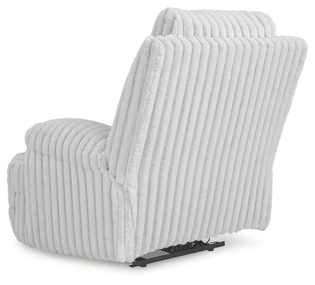 Rhines Falls Alloy Power Zero Wall Recliner by Ashley at Eve Furniture