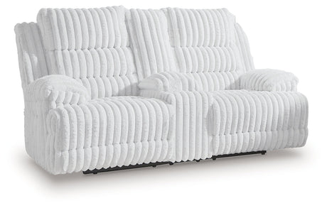 Rhines Falls Alloy Power Reclining Living Room Set by Ashley at Eve Furniture