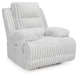 Rhines Falls Alloy Power Reclining Living Room Set by Ashley at Eve Furniture