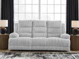 Rhines Falls Alloy Power Reclining Living Room Set by Ashley at Eve Furniture
