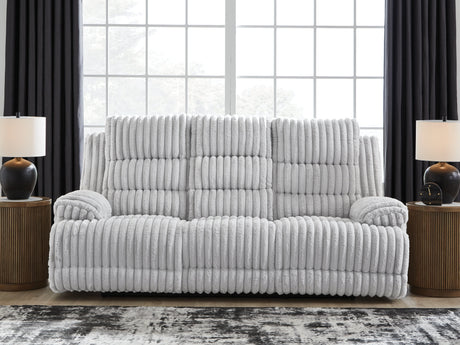 Rhines Falls Alloy Power Reclining Living Room Set by Ashley at Eve Furniture