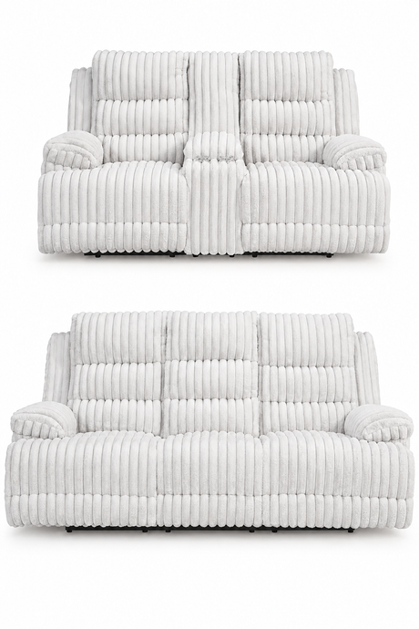 Rhines Falls Alloy Power Reclining Living Room Set by Ashley at Eve Furniture