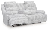 Rhines Falls Alloy Power Reclining Living Room Set by Ashley at Eve Furniture