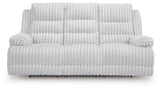 Rhines Falls Alloy Power Reclining Living Room Set by Ashley at Eve Furniture