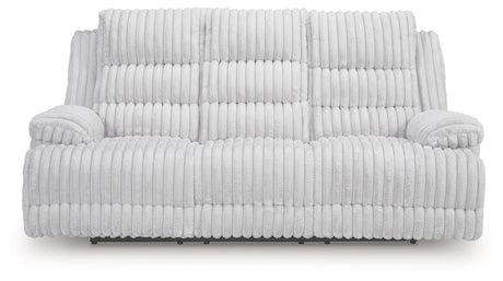 Rhines Falls Alloy Power Reclining Living Room Set by Ashley at Eve Furniture