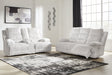Rhines Falls Alloy Power Reclining Living Room Set by Ashley at Eve Furniture
