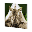 Rhino Green by Mercana Studio a Hand Embellished Textured Canvas by Mercana at Eve Furniture