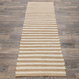 Rhodes Stripe Natural/Ivory Rug by Classic Home at Eve Furniture