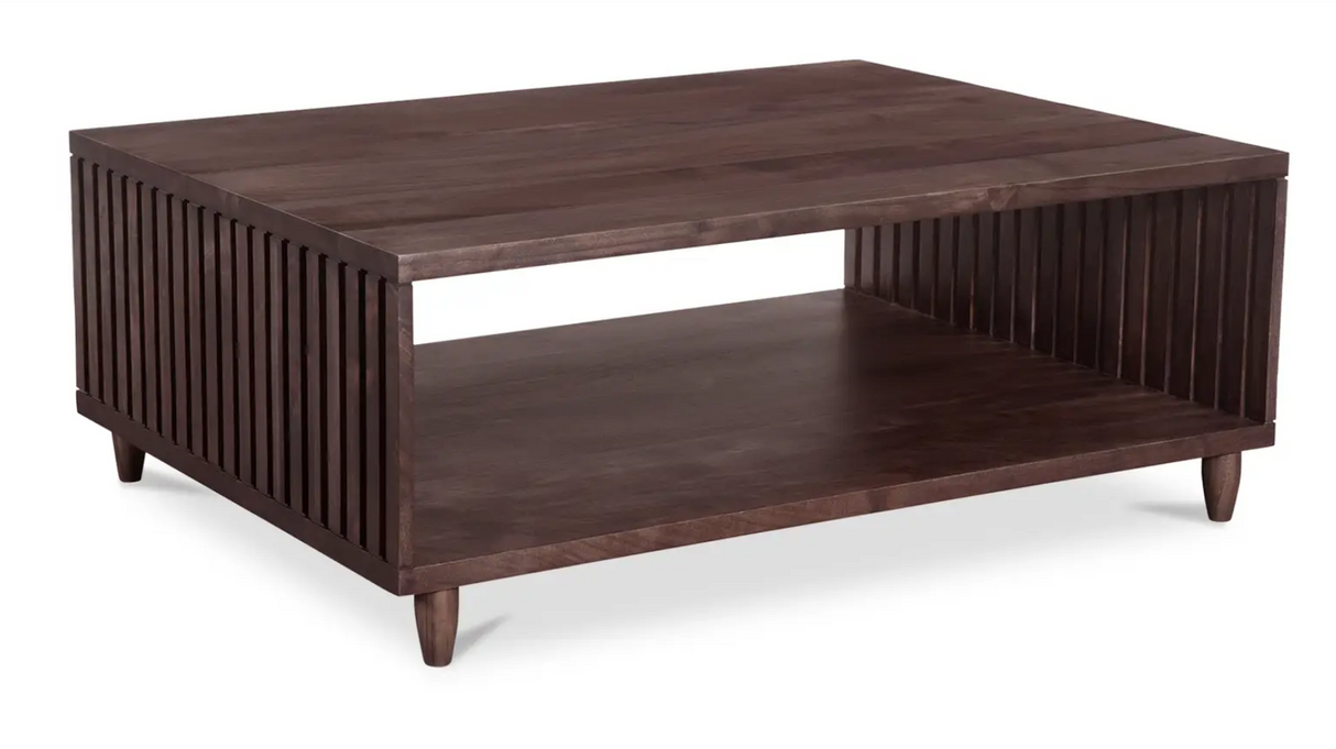 Rhys Coffee Table - Brown by Moe's Home at Eve Furniture