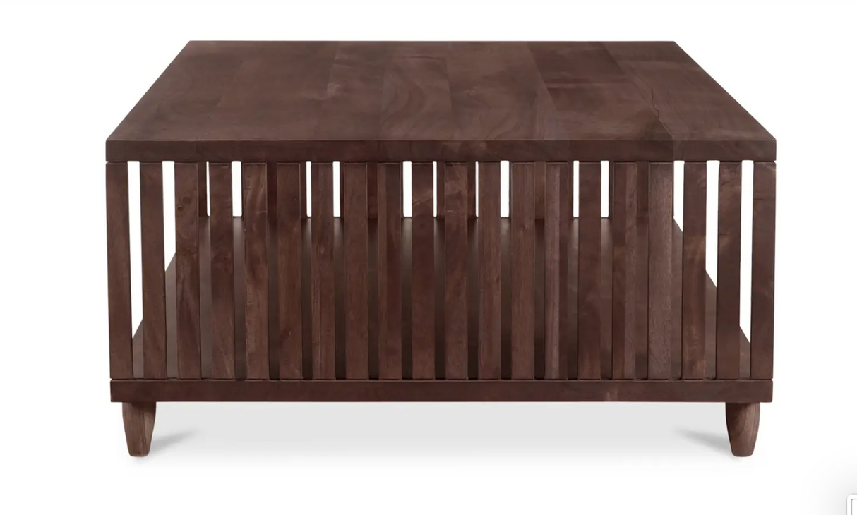 Rhys Coffee Table - Brown by Moe's Home at Eve Furniture