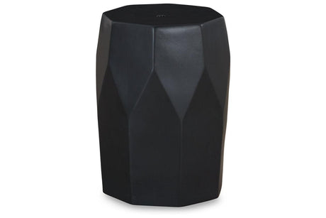 Rhysworth Black Stool by Ashley at Eve Furniture